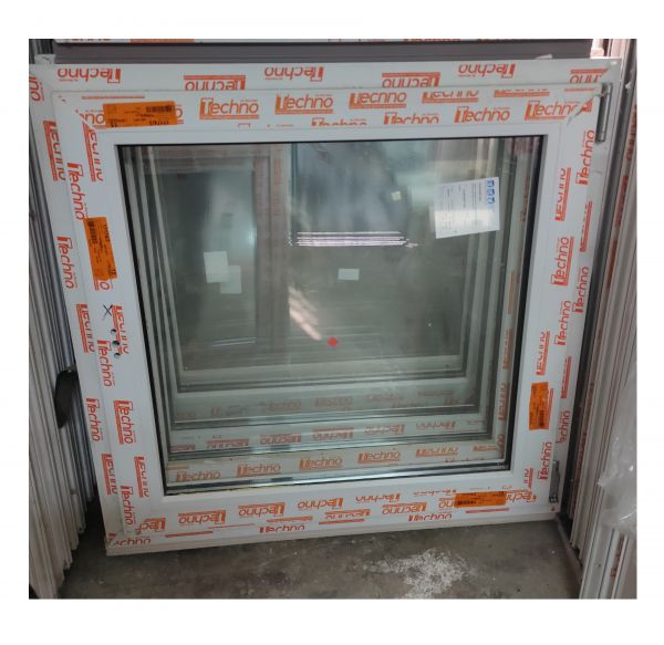 ПВХ окно 90х90 поворотно-откидное 